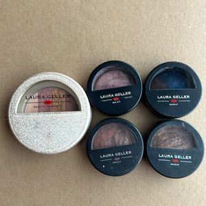 Laura Geller Baked Marble Eyeshadows & Baked Eyeliner